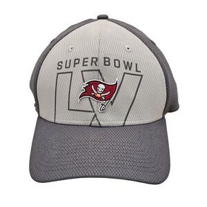 Tampa Bay Buccaneers Super Bowl LV New Era 39THIRTY Hat Large XL Stretch Cap